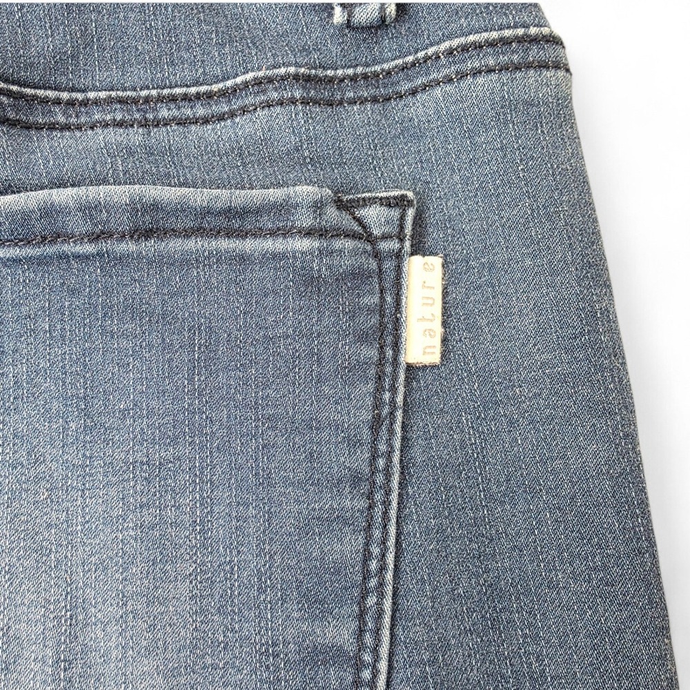 Nature Womens Skinny Jeans Dark Wash Stretch Denim Blue Size 11/29 - Picture 4 of 11